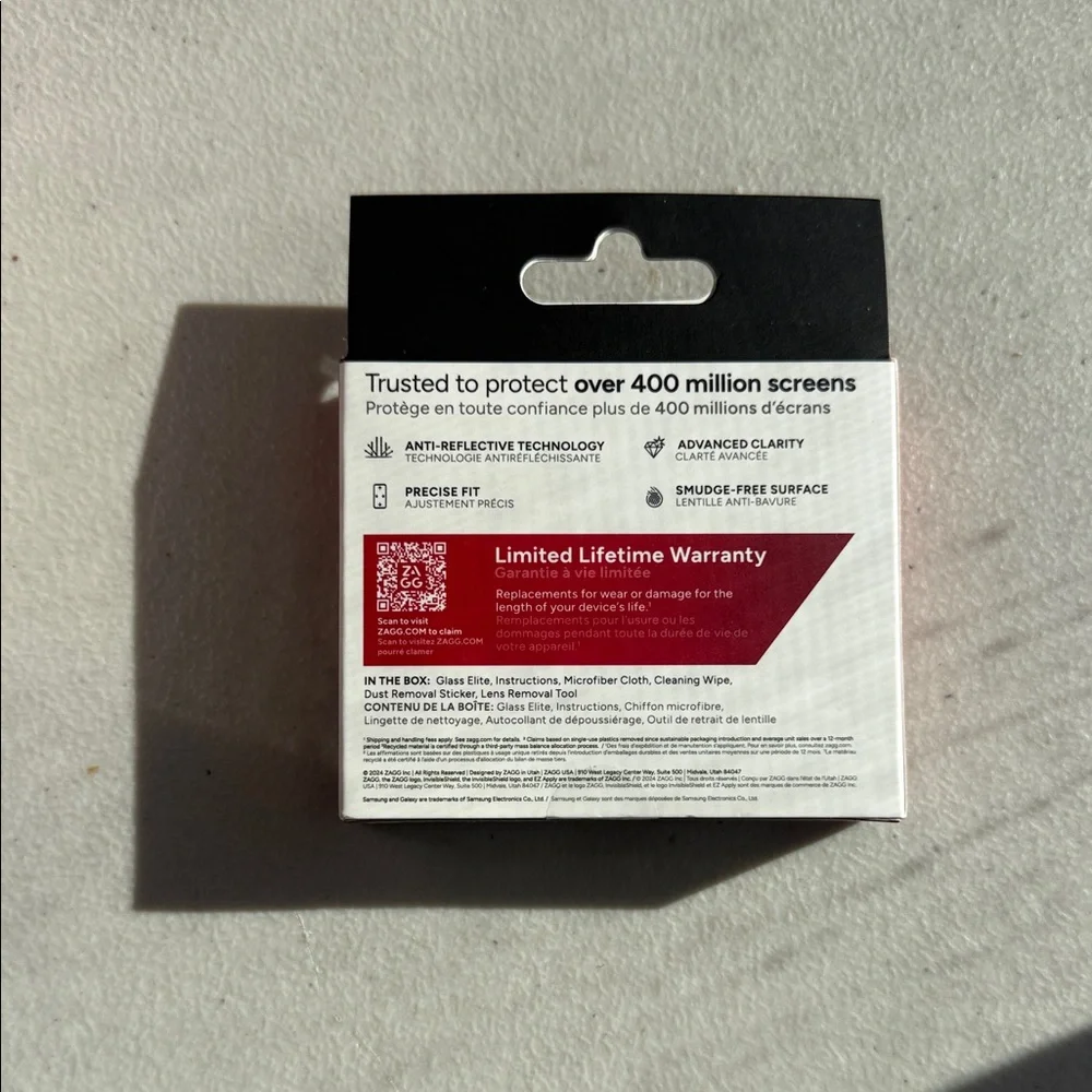 Lens Protection for Samsung Galaxy S25 Ultra - Black